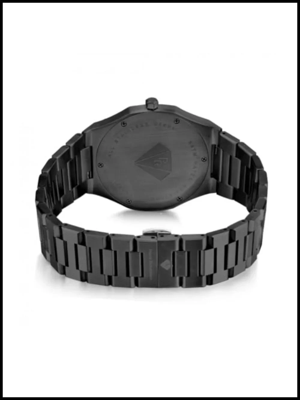 Luxury Men's Watch Japanese Quartz Stainless Steel 41mm Sapphire Crystal
